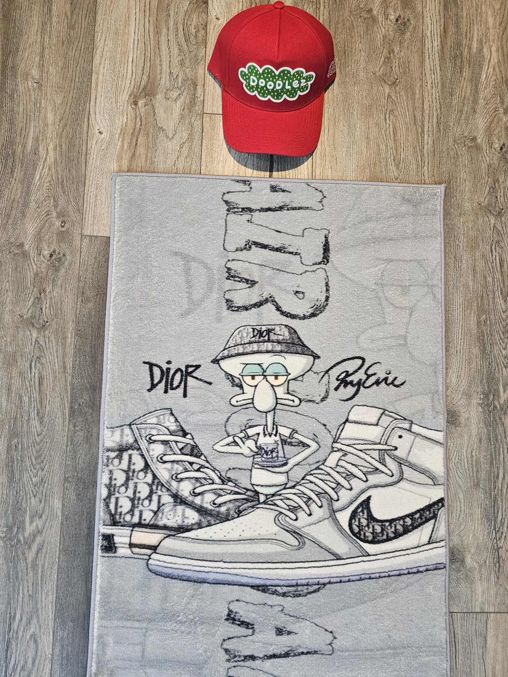 Squidward 1 Retro High Dior SNEAKER RUG